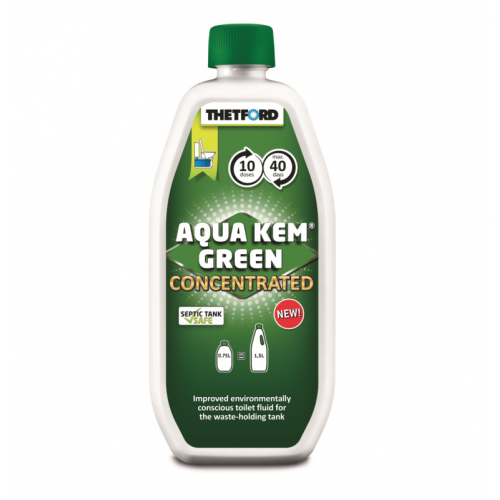 Green - Aqua Kem Concentrated 0.78L  (1.5Ltr)